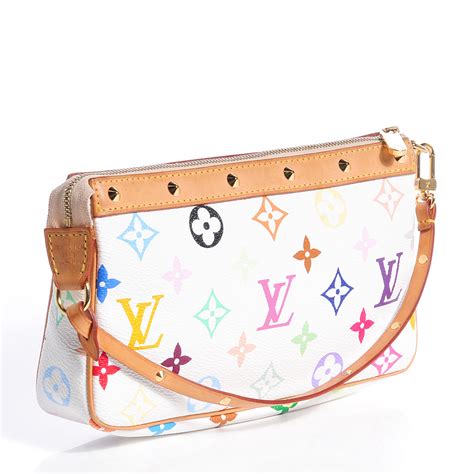 louis vuitton crossbody pochette white|authentic louis vuitton multi pochette.